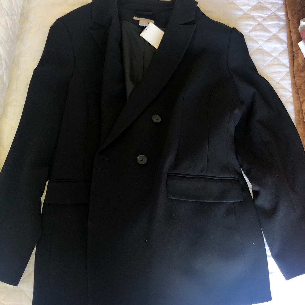 Black buisness coat